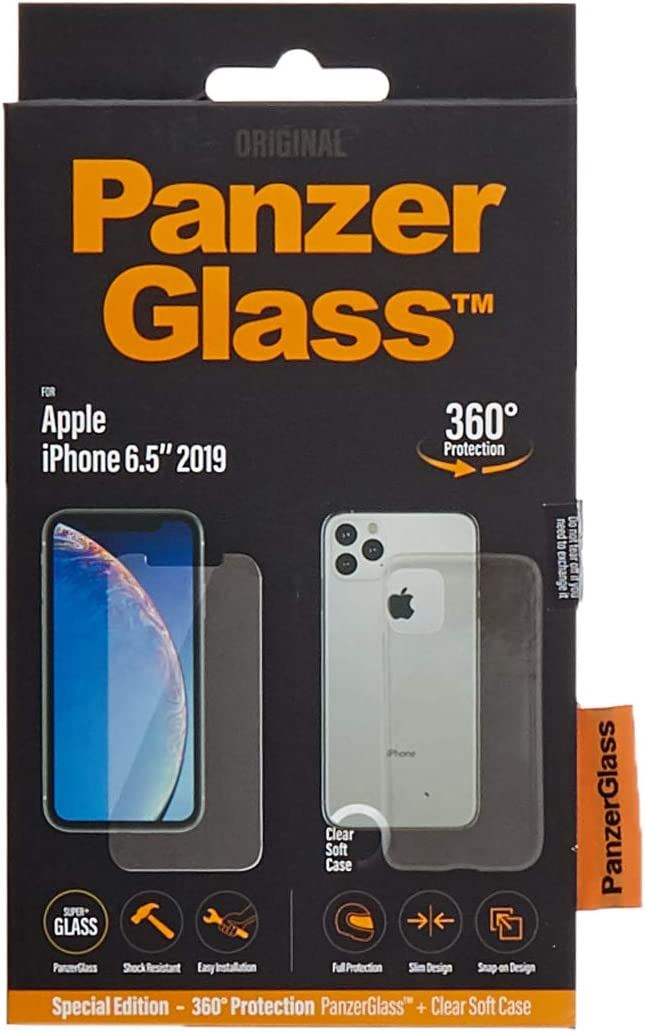 Panzer Glass 360 Protection for iphone 11 Pro Max with Clear Cover - B2663