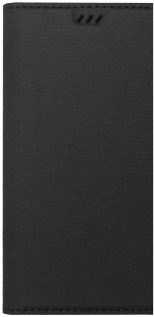 XQISIT Eco Wallet for iPhone 12/Pro 6.1" Black Case with Stand Function