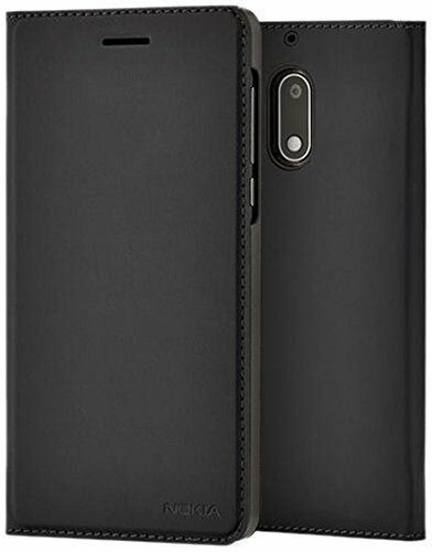 Genuine Nokia 5 Black Slim Flip Case Cover Wallet Pouch CP-302