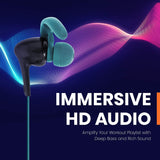 ReTrak Wireless Sports Earbuds Teal - ETAUDBTTL