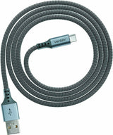 Ventev 3 Amp 1.2M USB A to Type C Charging Cable Grey 506454