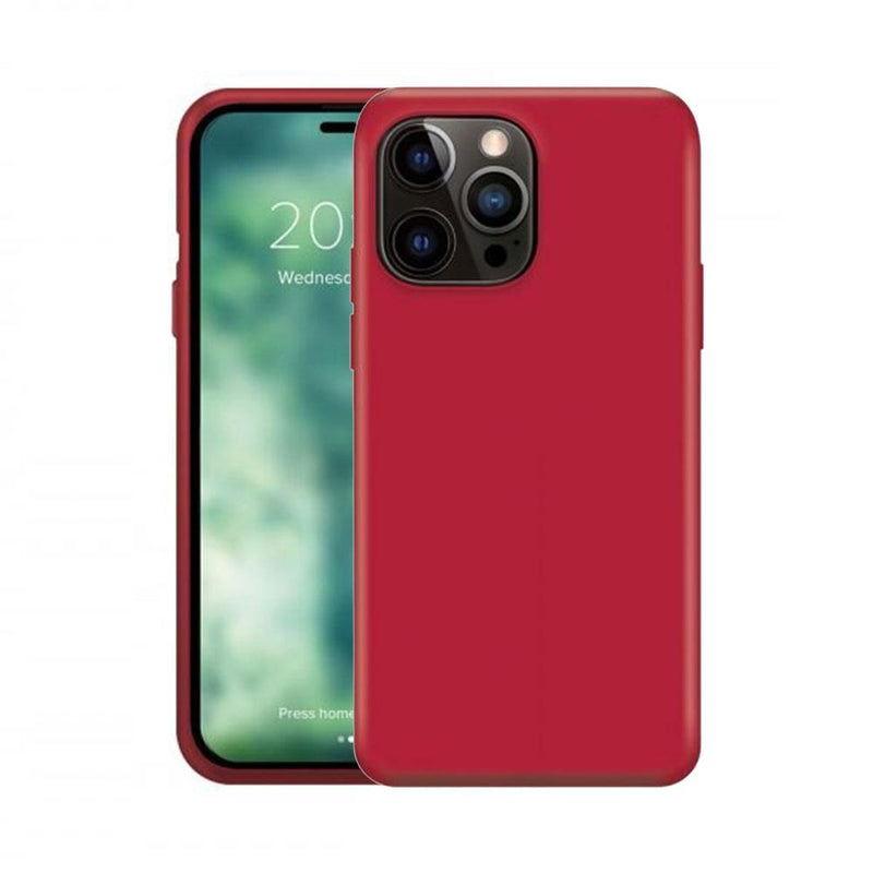 Xqisit Silicone Case for iphone 14 Pro 6.1" Red - 50544