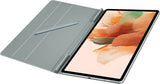 Samsung Galaxy Tab S7/S8 Plus/S7 FE 5G Book Cover Light Green - EF-BT730PGEGEU