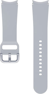 Samsung Galaxy Watch 4/5/5 Pro Sport Band 20mm M/L Silver - ET-SFR87LSEGEU
