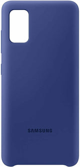 Samsung Galaxy A41 Blue Silicone Cover Soft Case EF-PA415TLEGEU