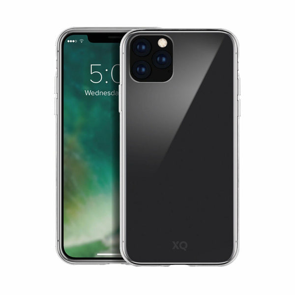 XQISIT Phantom Glass Case for iPhone 11 Pro Max 6.5" Clear Hard Cover