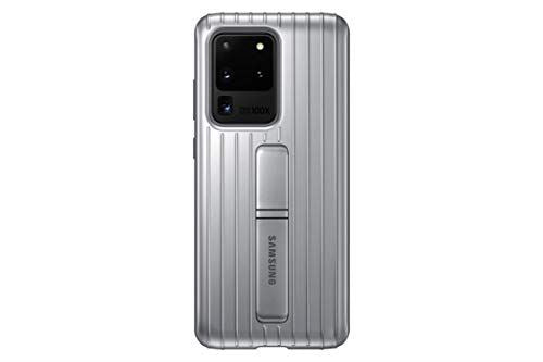 Samsung Galaxy S20 Ultra Protective Silver Standing Cover Case EF-RG988CSEG