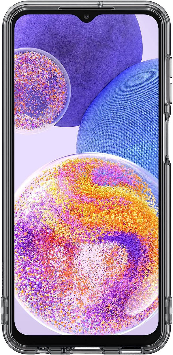 Samsung Galaxy A23 5G Soft Clear Cover Black - EF-QA235TBEGWW