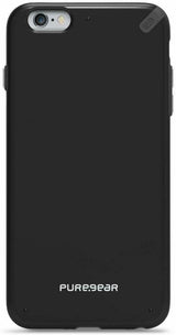 Puregear Slim Shell Case Back Cover iPhone 6 6S Plus 5.5" Black 60782PG