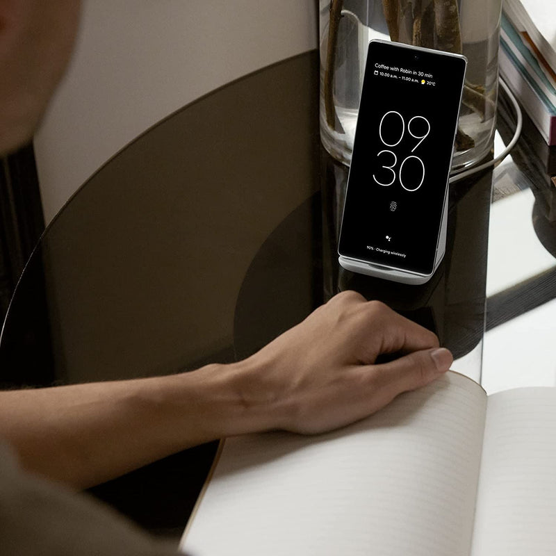 Google 23W Qi Wireless Charging Stand White UK Plug - GA03002-GB