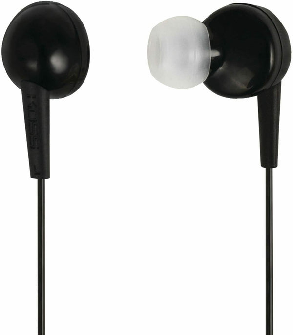 Koss Earphones 3.5mm Headset Headphones Black KEB6K