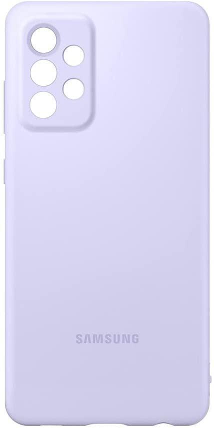 Samsung Galaxy A72 Silicone Cover Violet - EF-PA725TVEGWW
