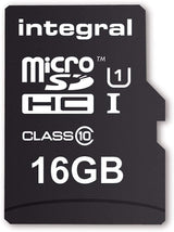 Integral 16GB Ultima Pro Micro SDHC Memory Card Class 10 - INMSDH16G10-40U1