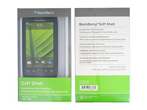 BlackBerry Soft Shell Case for BlackBerry Torch 9850/9860 - Sapphire Blue