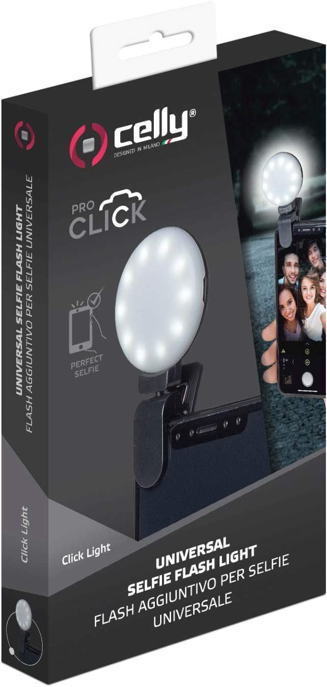 Celly Click Light Universal Selfie Flash Light - CLICKKIGHTBK