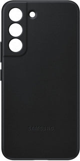 Samsung Galaxy S22 Leather Cover Black - EF-VS901LBEGWW