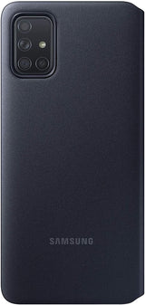 Samsung Galaxy A71 S View Wallet Cover Black - EF-EA715PBEGEU
