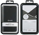 Muvit Stand Folio for iphone X/XS 5.8" Black - MUFLS0233
