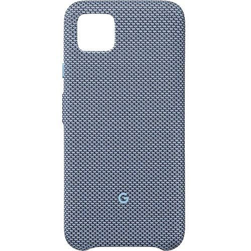 Genuine Google Pixel 4 Case Cover Fabric Blue-ish GA01283