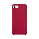 XQ Xqisit Silicone Case for iPhone 6/7/8/SE 2020 4.7" Red Soft Touch Cover