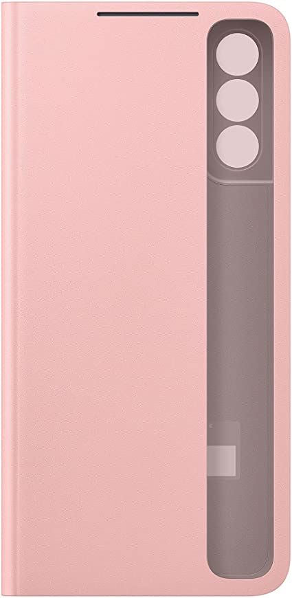 Samsung Galaxy S21 Plus Clear View Cover Pink - EF-ZG996CPEGEW