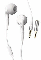 Jabra Rhythm Corded White Stereo In Ear Headset iphone Sony MP3 Samsung HTC LG
