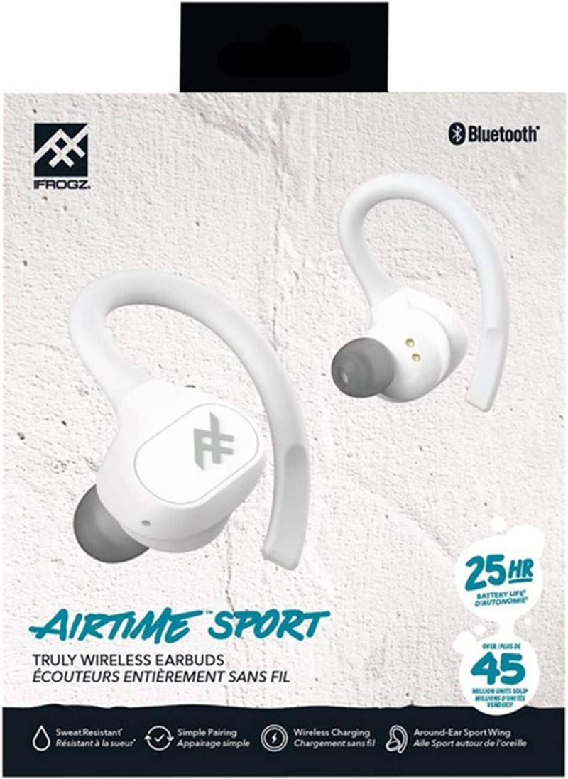 iFrogz Airtime Sport TWS White Wireless Headphones - 304003777