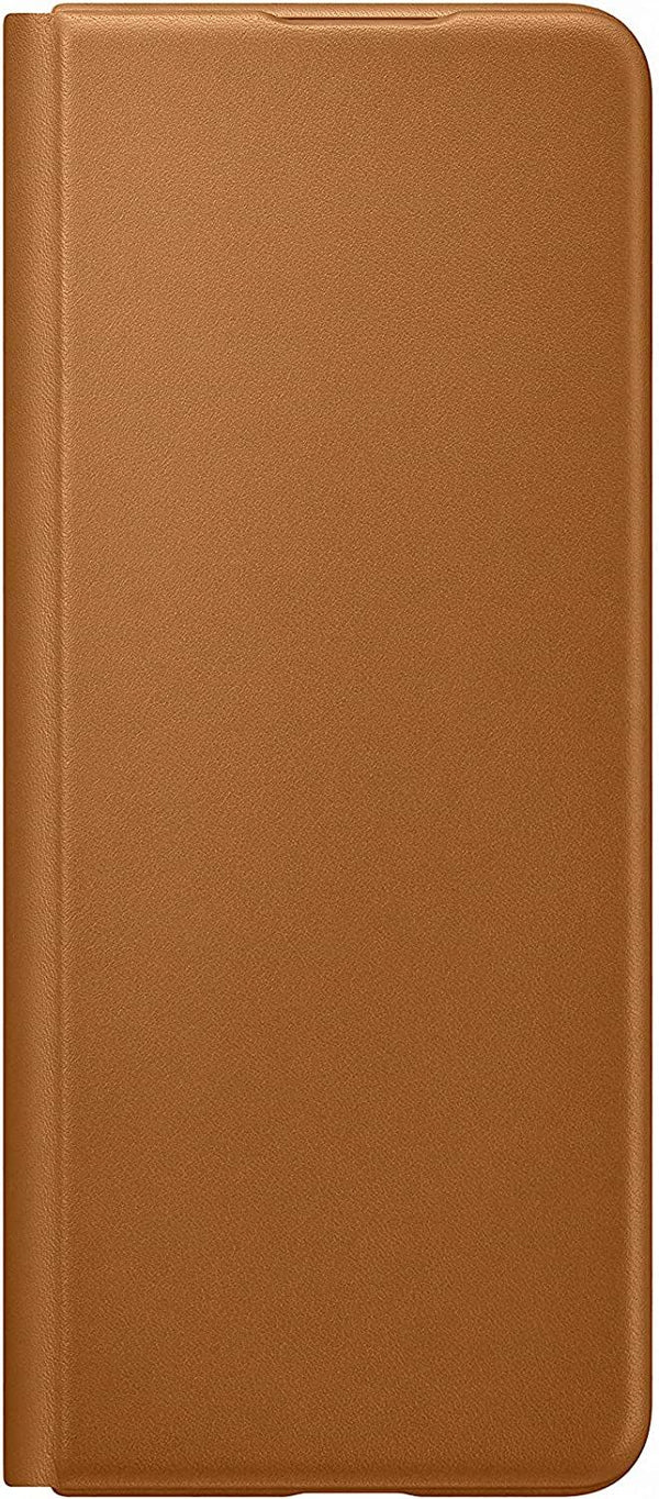 Samsung Galaxy Z Fold 3 Leather Flip Cover Brown - EF-FF926LAEGWW