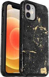 Outterbox Symmetry Case For Iphone 12 Mini 5.4" Black/Gold - B08D6XR3V5