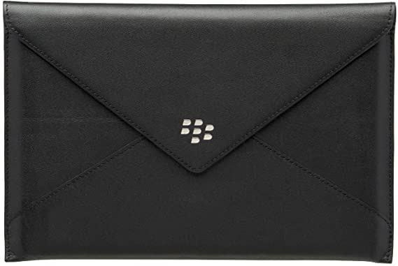 BlackBerry PlayBook Leather Envelope Pouch Wallet Case Black ACC-39317-201