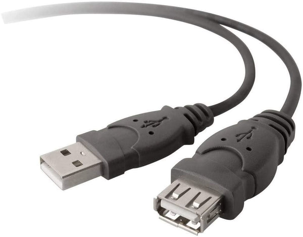 Belkin 1.8M USB A to USB A Cable Black - F3U134R1.8M