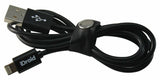 iDroid Black 1M 2 in 1 Lightning Micro USB Cable iPhone Samsung iDroid-BK