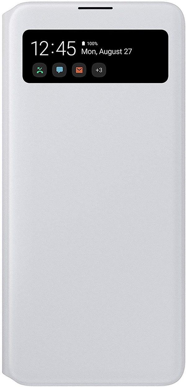 Samsung Galaxy A71 S View Wallet Cover White - EF-EA715PWEGEU