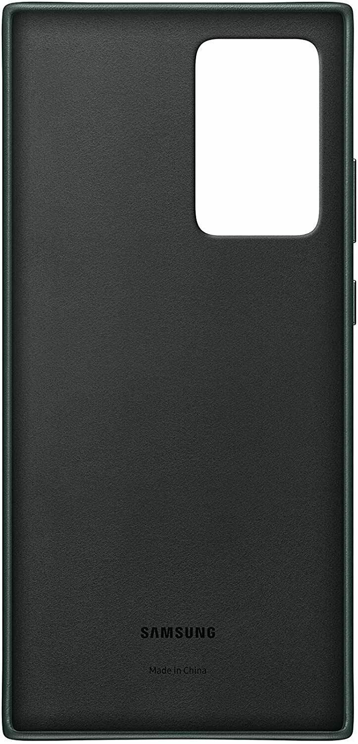 Samsung Galaxy Note 20 Green Leather Cover Case EF-VN980LGEG