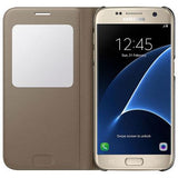 Samsung Galaxy S7 S View Cover Gold - EF-CG930PFEGWW