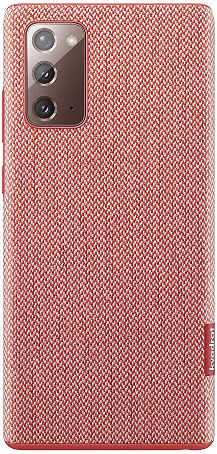 Samsung Galaxy Note 20 Kvadrat Cover Red - EF-XN980FREGEU