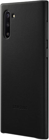 Samsung Galaxy Note10 Leather Case Made with Hardwearing Calf Leather - Black