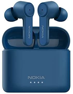 Nokia Noise Cancelling Wireless Earbuds Blue - BH-805
