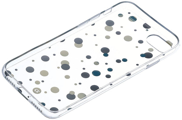 Xqisit Shell Dots Case for Apple iPhone 7 - Clear/Gold /Silver