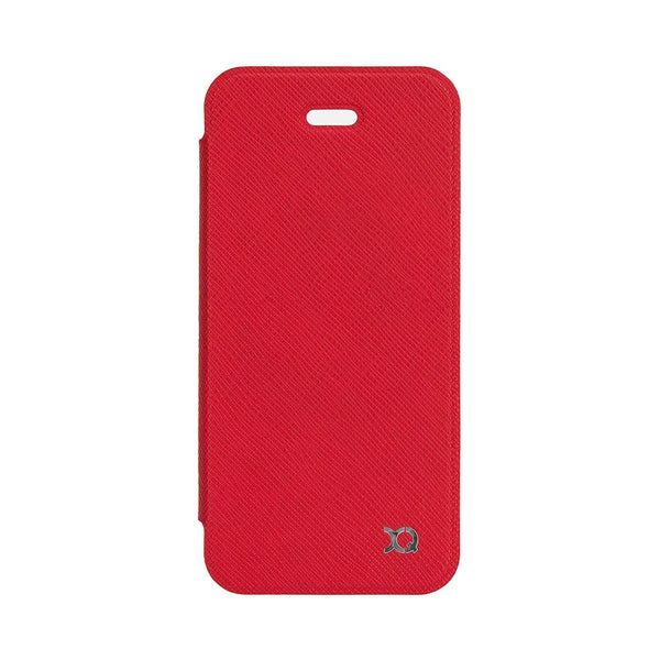 Xqisit Folio Red Case Flap Adour Wallet for iPhone 5 5S SE 24868