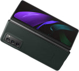Samsung Galaxy Z Fold 2 Leather Cover Green - EF-VF916LGEGEU