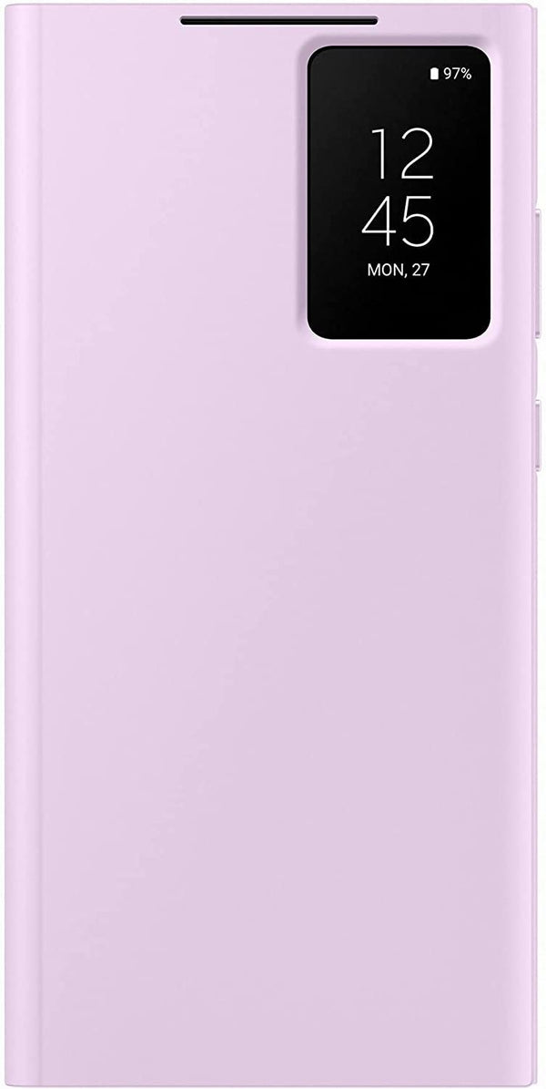 Samsung Galaxy S23 Ultra Smart View Wallet Case Lilac - EF-ZS918CVEGWW