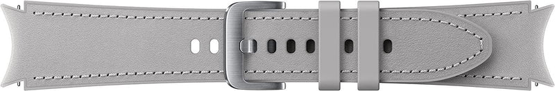 Samsung Galaxy Watch 4/5/5 Pro Hybrid Leather Band 20mm M/L Silver - ET-SHR89LSEGEU