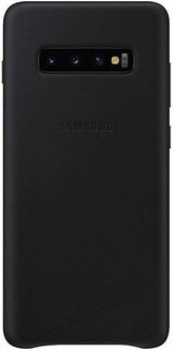 Samsung Galaxy S10 Plus Leather Cover Black - EF-VG975LBEGWW