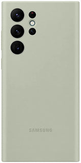 Samsung Galaxy S22 Ultra Silicone Cover Olive Green - EF-PS908TMEGWW