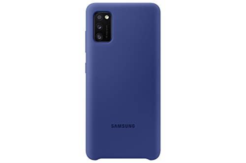 Samsung Galaxy A41 Blue Silicone Cover Soft Case EF-PA415TLEGEU