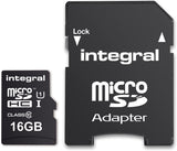 Integral 16GB Ultima Pro Micro SDHC Memory Card Class 10 - INMSDH16G10-40U1