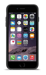 Puregear Slim Shell Case for iPhone 6 6S Plus 5.5" Clear Black 60803PG