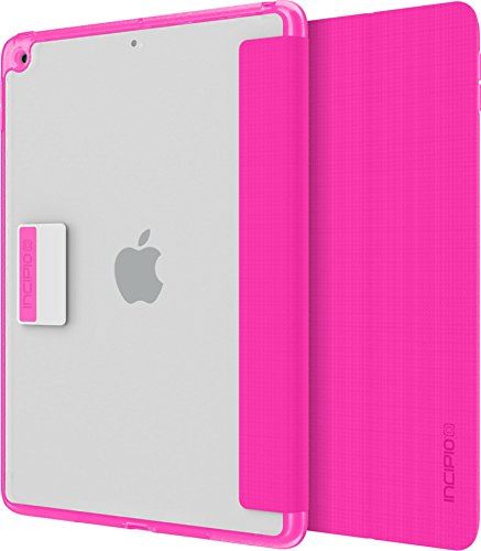Incipio Octane Pure Folio Case Stand for iPad 9.7" 2017 2018 Clear Pink