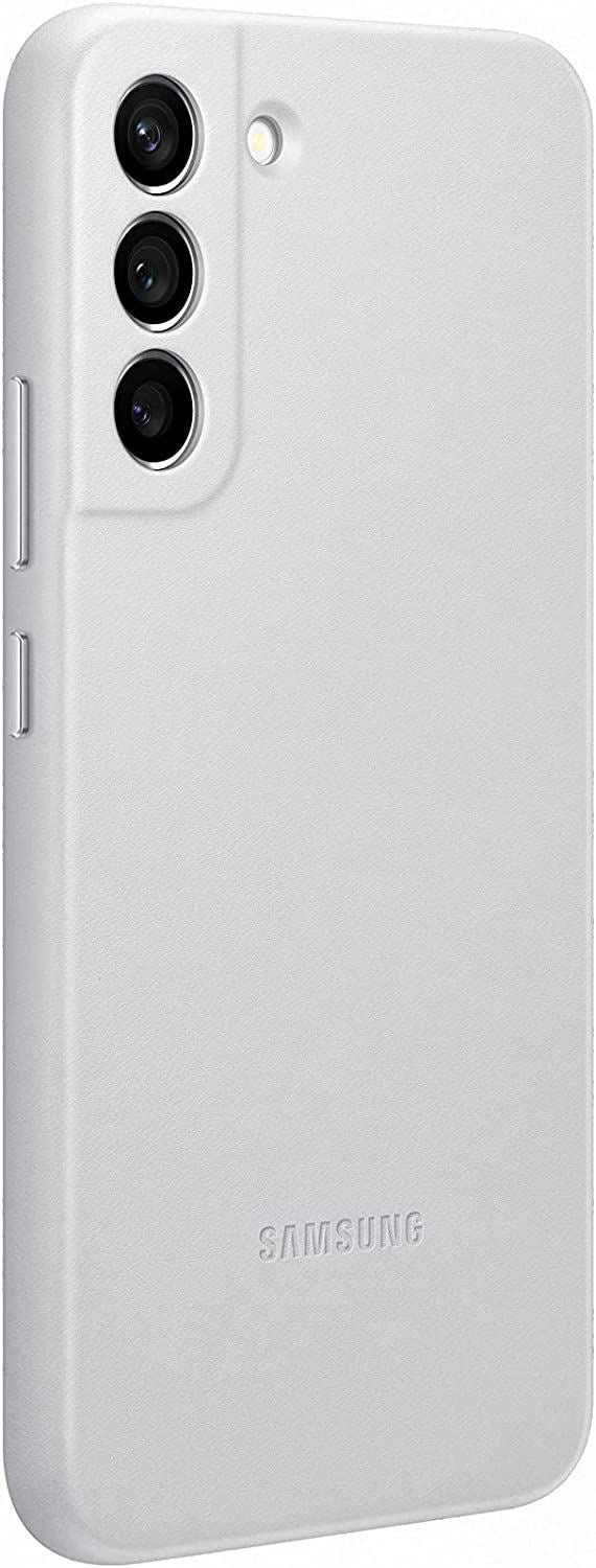 Samsung Galaxy S22 Plus Leather Cover Grey - EF-VS906LJEGWW